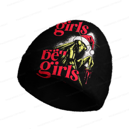 Pagewings Girls Will Be Girls Knit Patterned Beanie