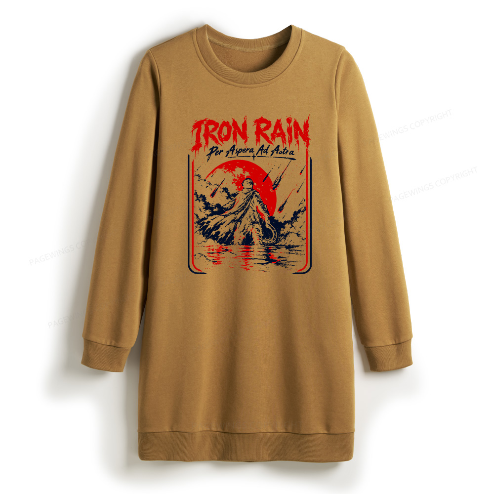 Pagewings Sci Fi Book Lover Sweatshirt Dress