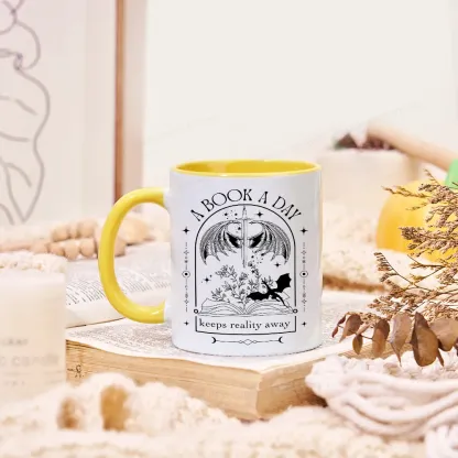 Pagewings A Book a Day Dragon Mug