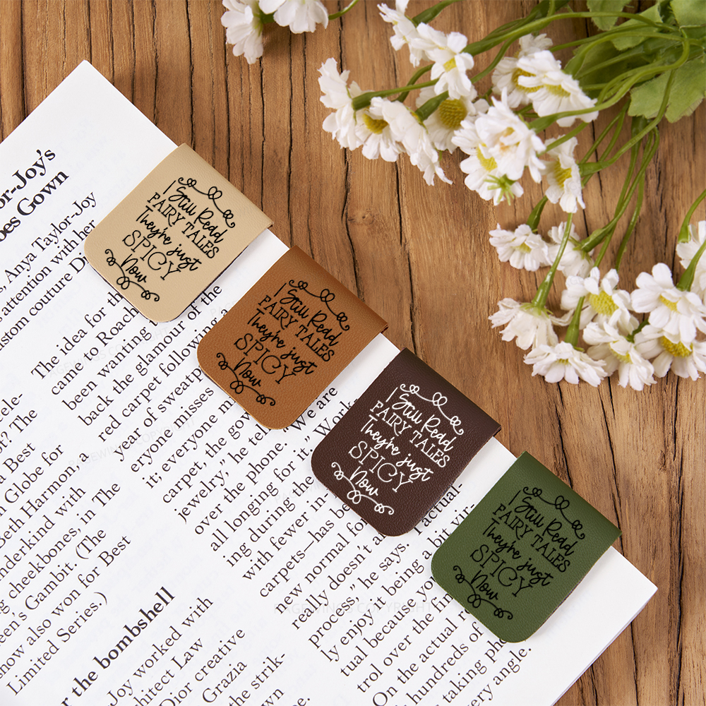 Pagewings I Still Read Fairy Tales They're Just Spicy Now Magnetic Bookmark