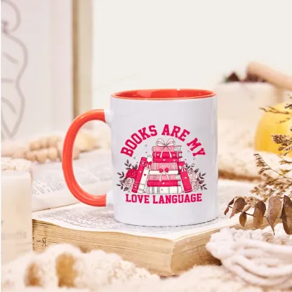 Pagewings Books Are My Love Language Mug