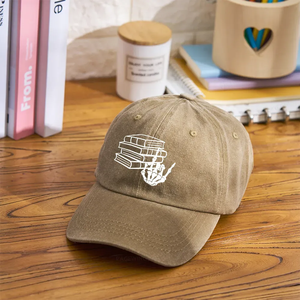 Pagewings One More Chapter Washed Cap