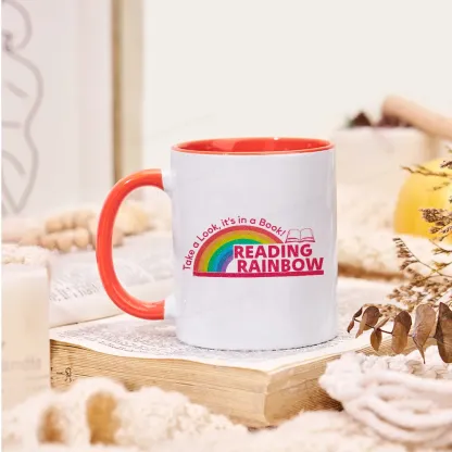 Pagewings Reading Rainbow Mug