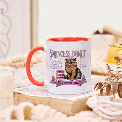 Pagewings Princess Donut Mug