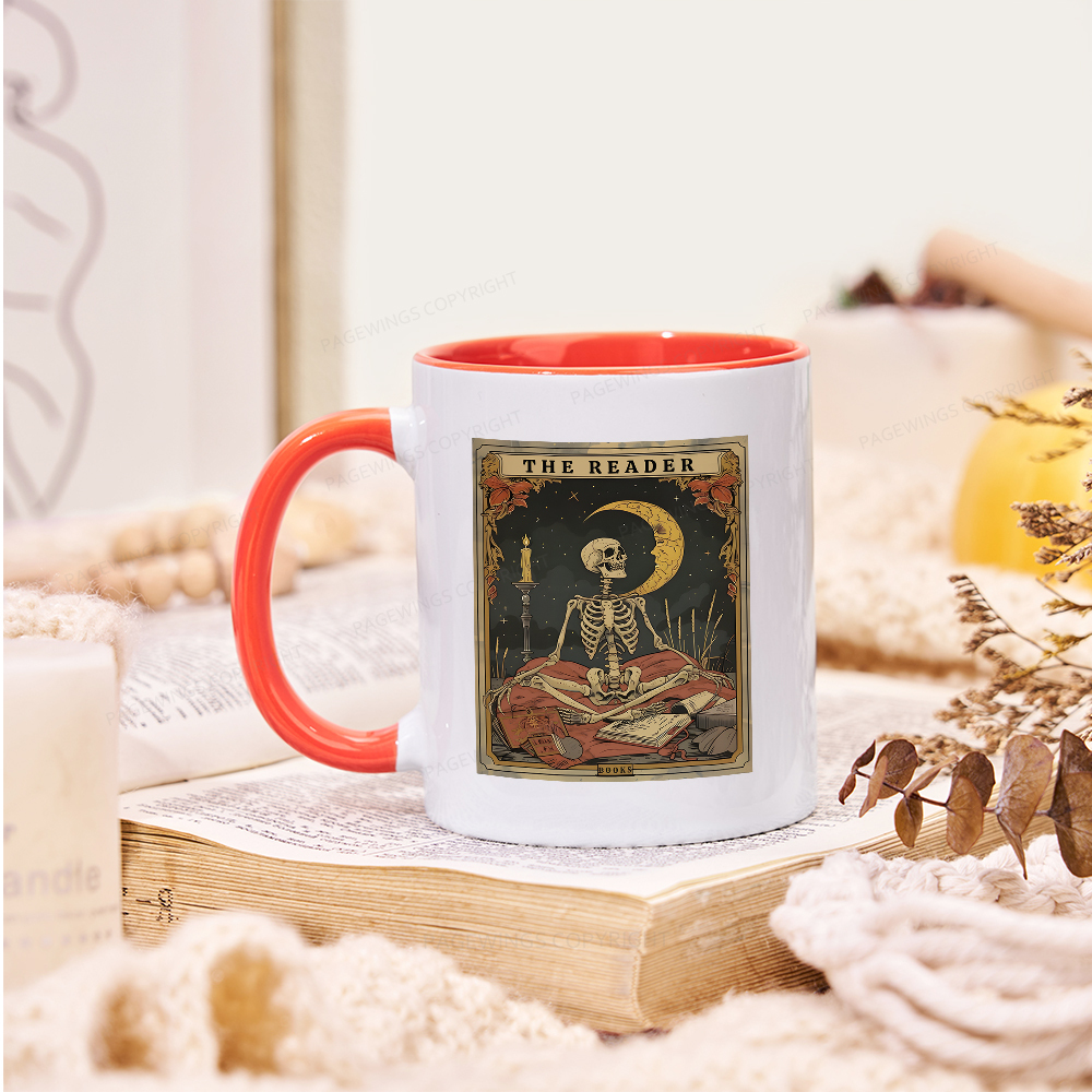 Pagewings The Reader Tarot Card Mug