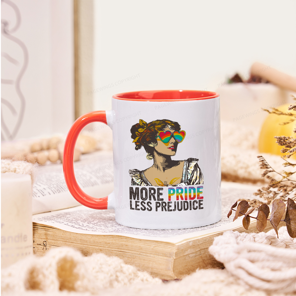 Pagewings More Pride Less Prejudice Mug