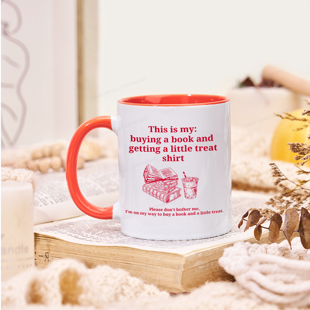 Pagewings Buying A Book And Getting A Little Treat Mug