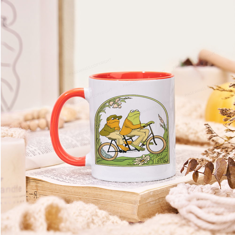 Pagewings Frog And Toad Book Vintage Mug