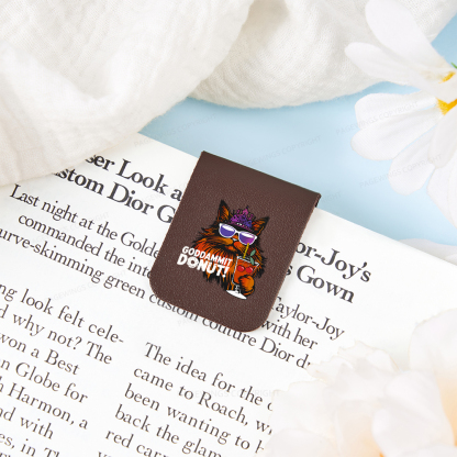 Pagewings Goddammit Donut Magnetic Bookmark