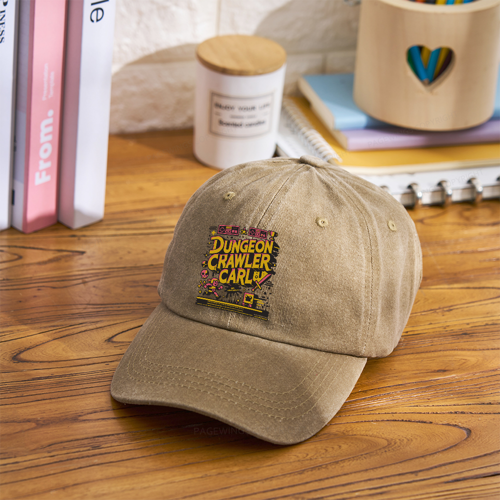 Pagewings Book New Achievement Washed Cap