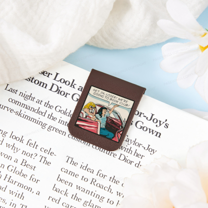 Pagewings Get in Loser We're Going to Book Club Magnetic Bookmark