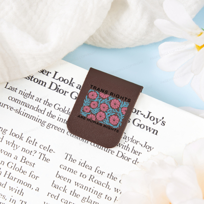 Pagewings Trans Rights Are Human Rights Magnetic Bookmark