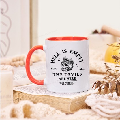 Pagewings Hell Is Empty And All The Devils Are Here Mug
