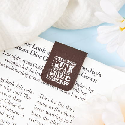 Pagewings What‘s More Punk Than the Public Library Magnetic Bookmark