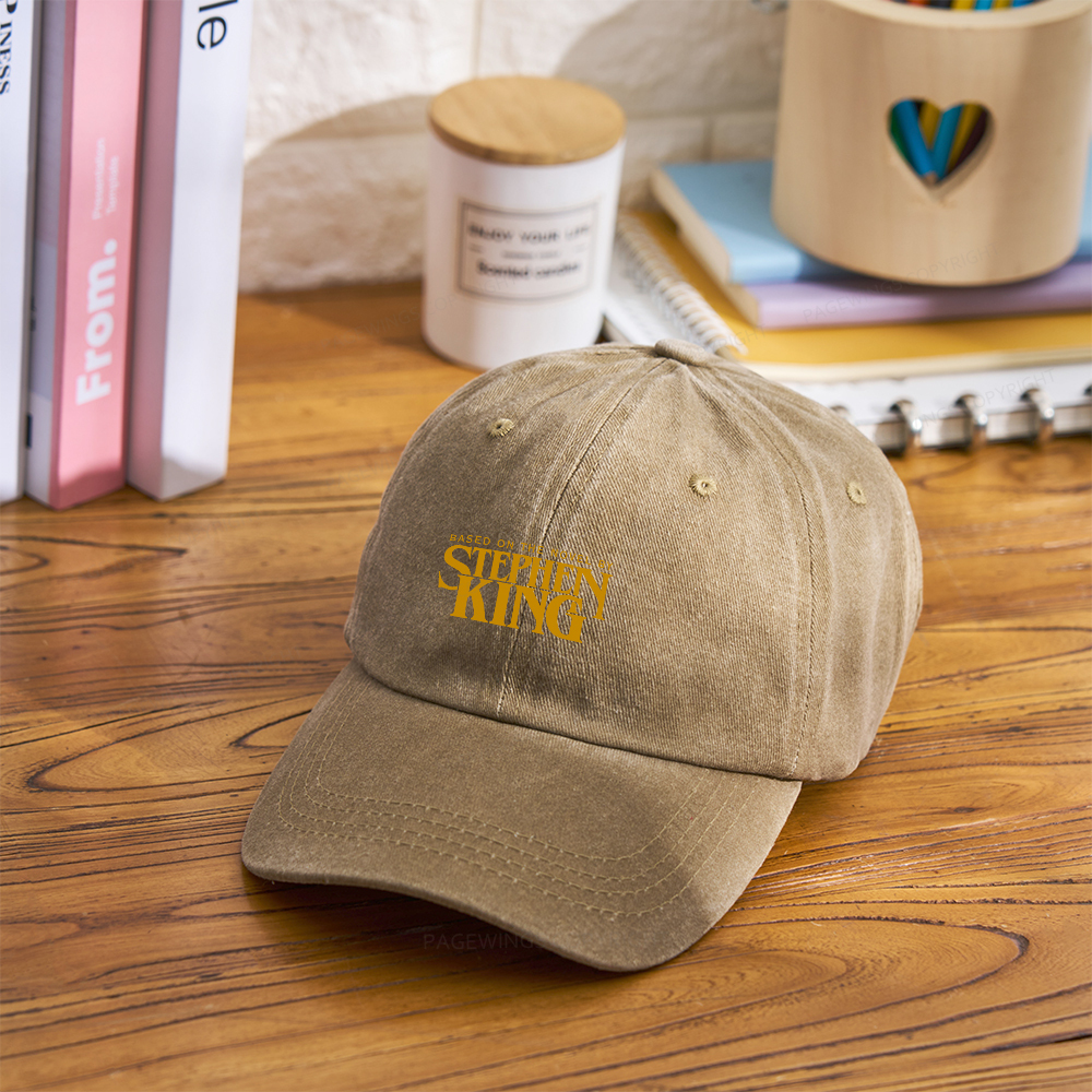 Pagewings Based On A Novel By Stephen King Washed Cap