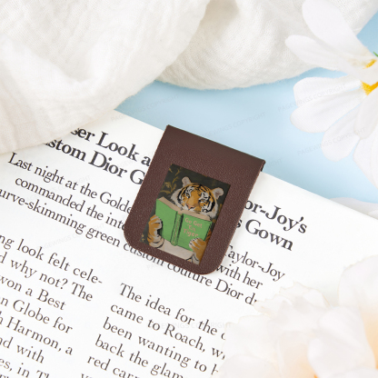 Pagewings Motivational Tiger Magnetic Bookmark