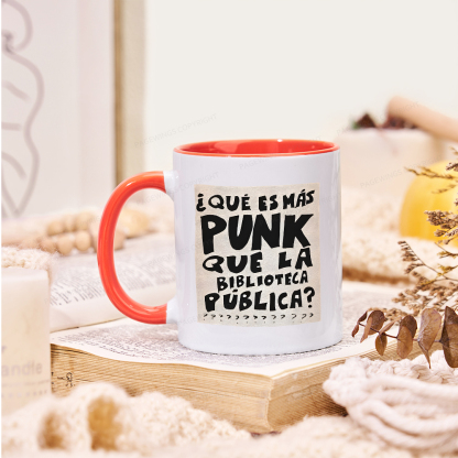 Pagewings What's More Punk Than The Public Library Mug