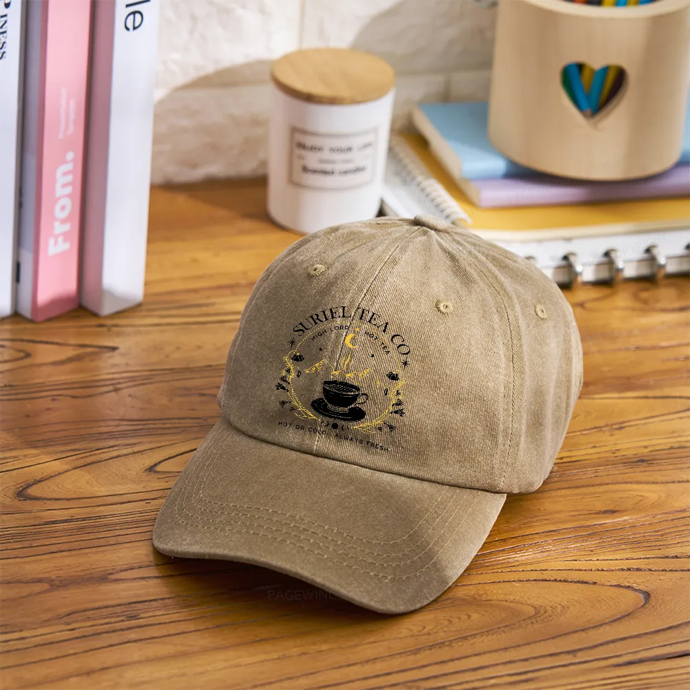 Pagewings Suriel Tea Co Washed Cap