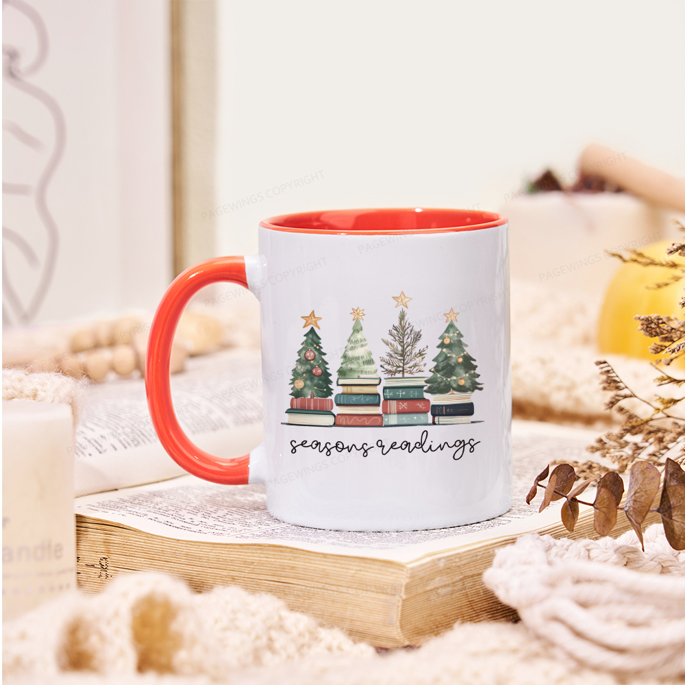 Pagewings Bookish Christmas Mug