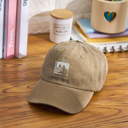 Pagewings I Do Not Think Therefore I Do Not Am Washed Cap