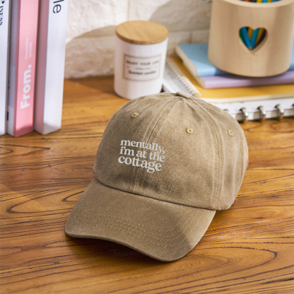 Pagewings At The Cottage Washed Cap