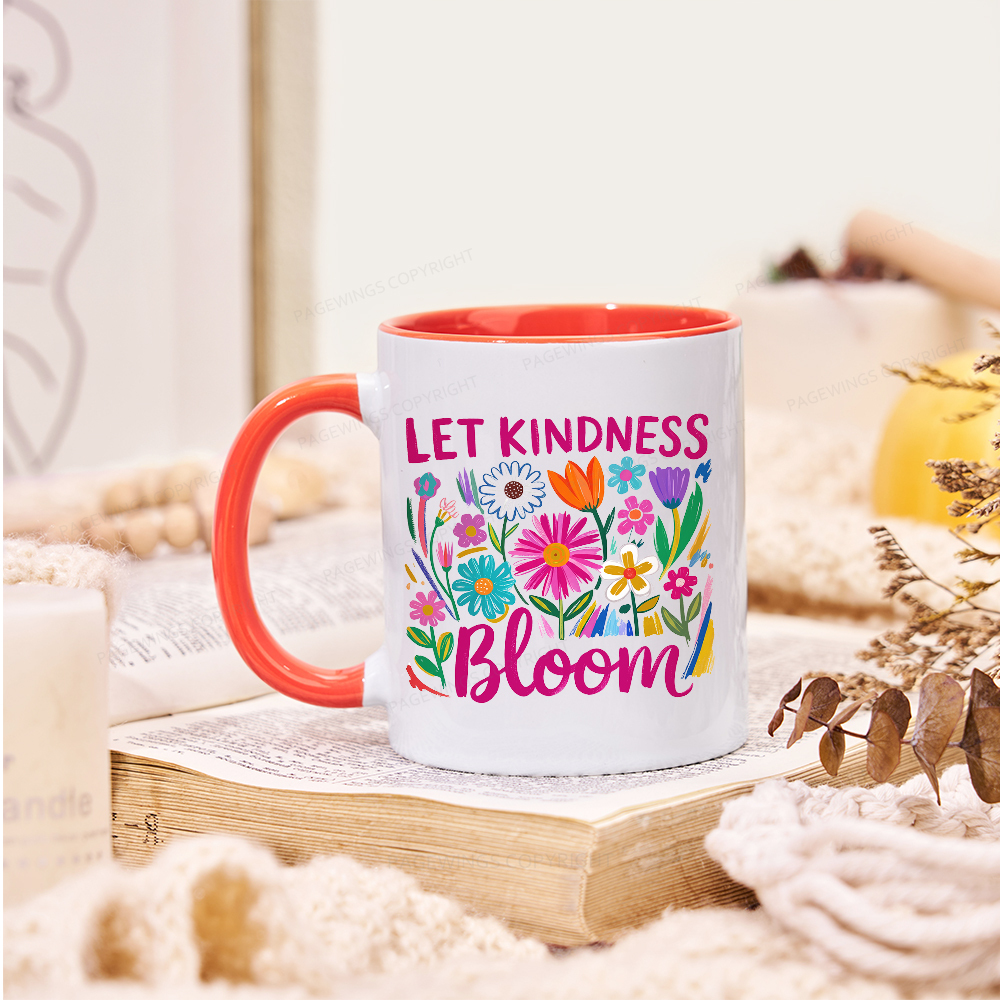 Pagewings Let Kindness Bloom Mug