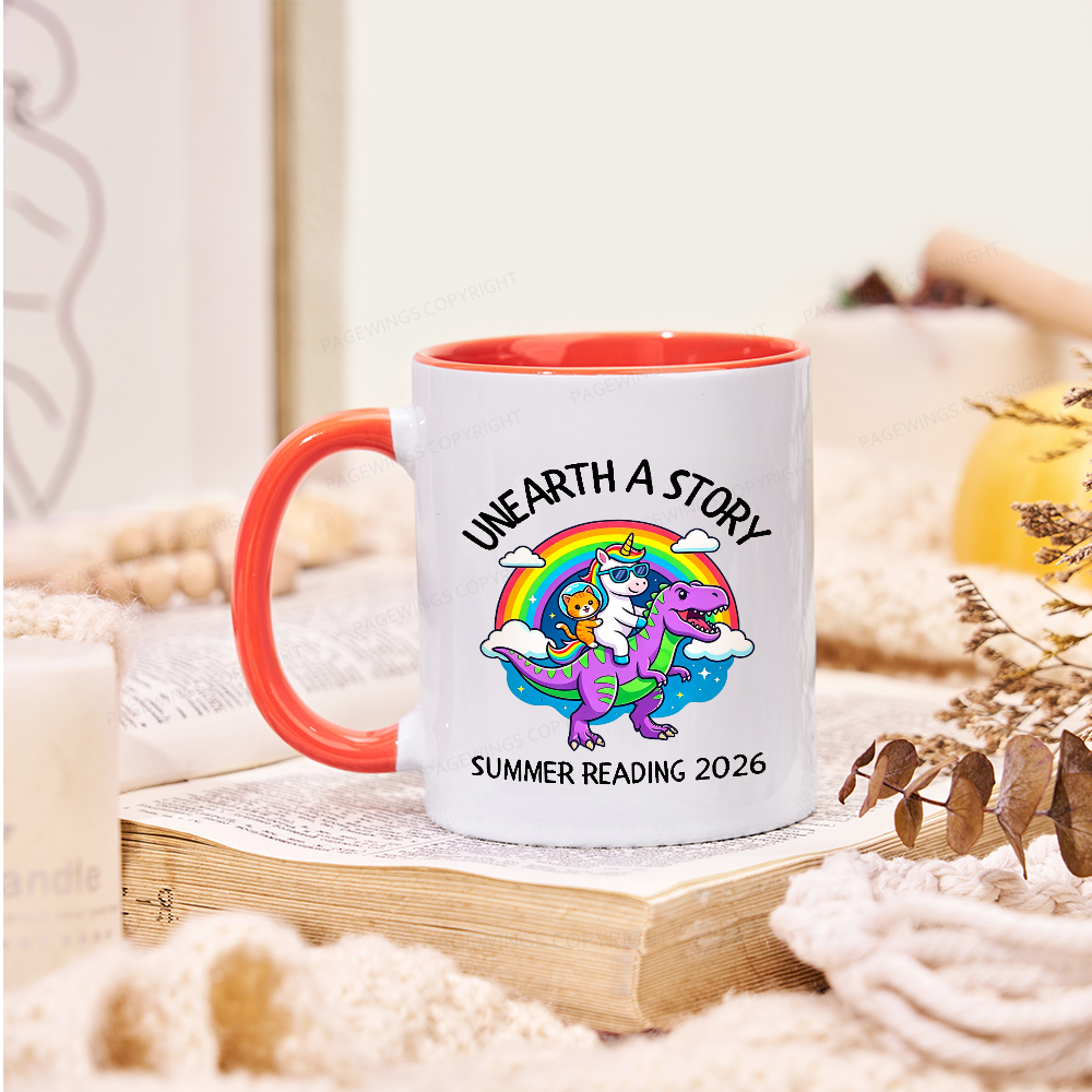 Pagewings Summer Reading Mug