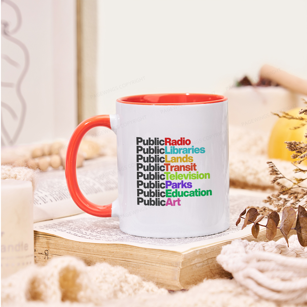 Pagewings Public Libraries Mug