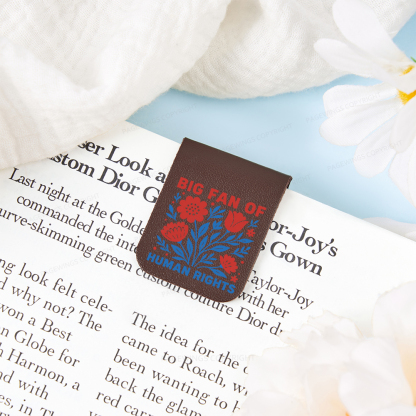 Pagewings Big Fan Of Human Rights  Magnetic Bookmark