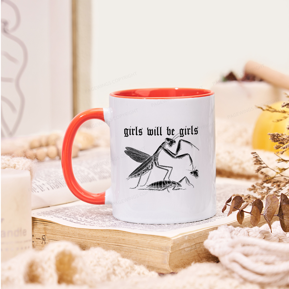 Pagewings Girls Will Be Girls Mug