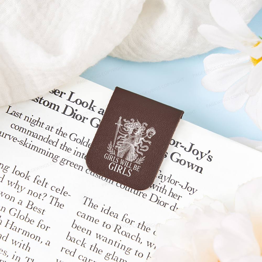 Pagewings Girls Will Be Girls Magnetic Bookmark
