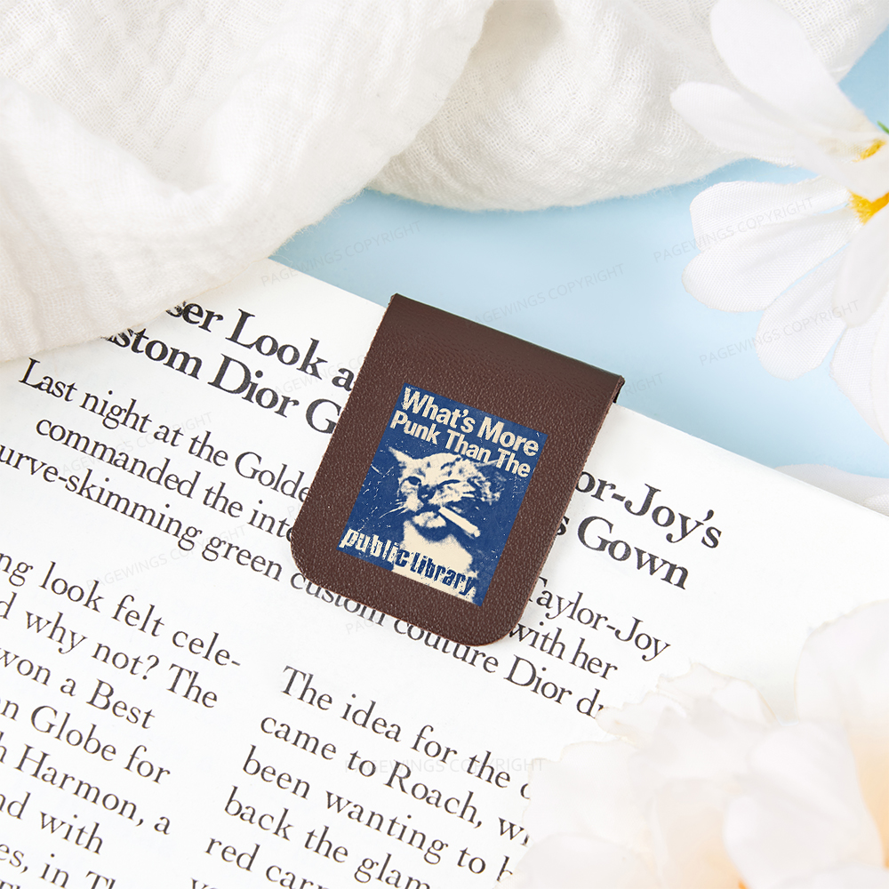 Pagewings What's More Punk Than The Public Library Magnetic Bookmark