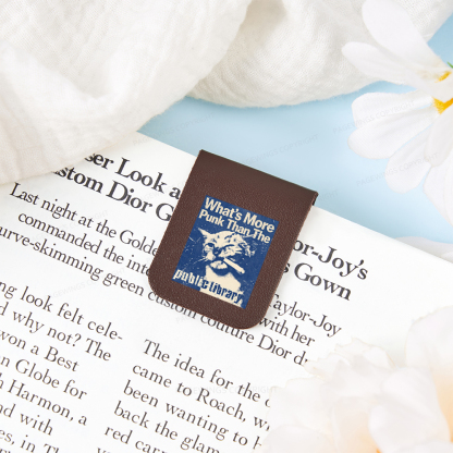 Pagewings What's More Punk Than The Public Library Magnetic Bookmark