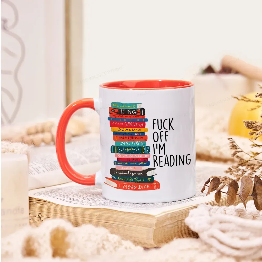 Pagewings I'm Reading Books Mug