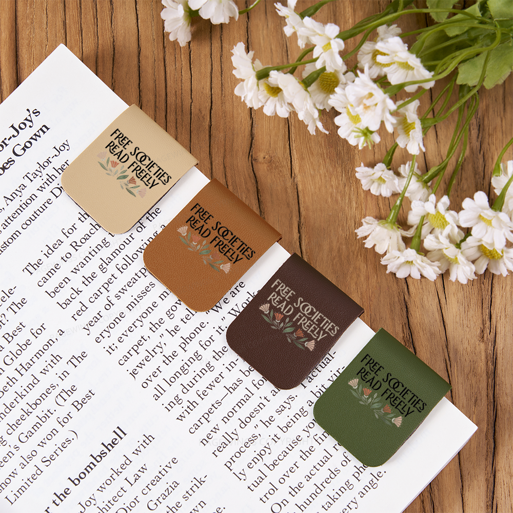 Pagewings Read Freely Feathers Quotes Magnetic Bookmark