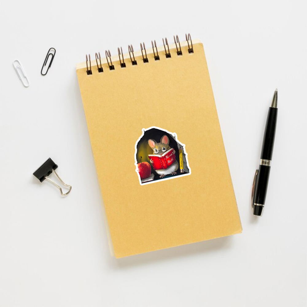 Pagewings Mouse Math Sticker