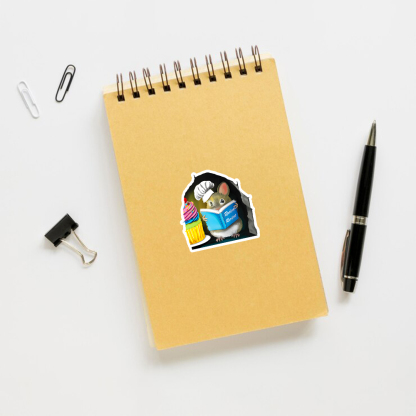 Pagewings Rodent Recipes Sticker