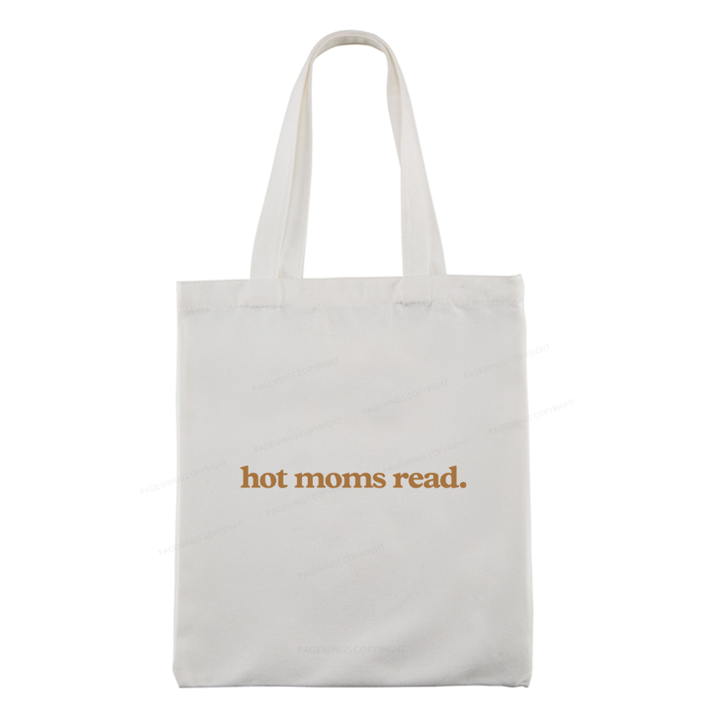 Pagewings Hot Moms Read Tote Bag