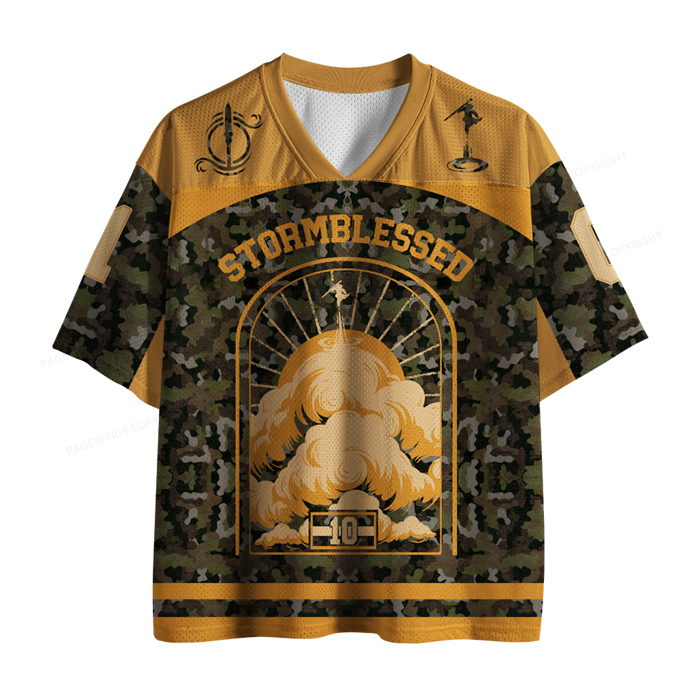 Pagewings Stormblessed Unisex Mesh Jersey