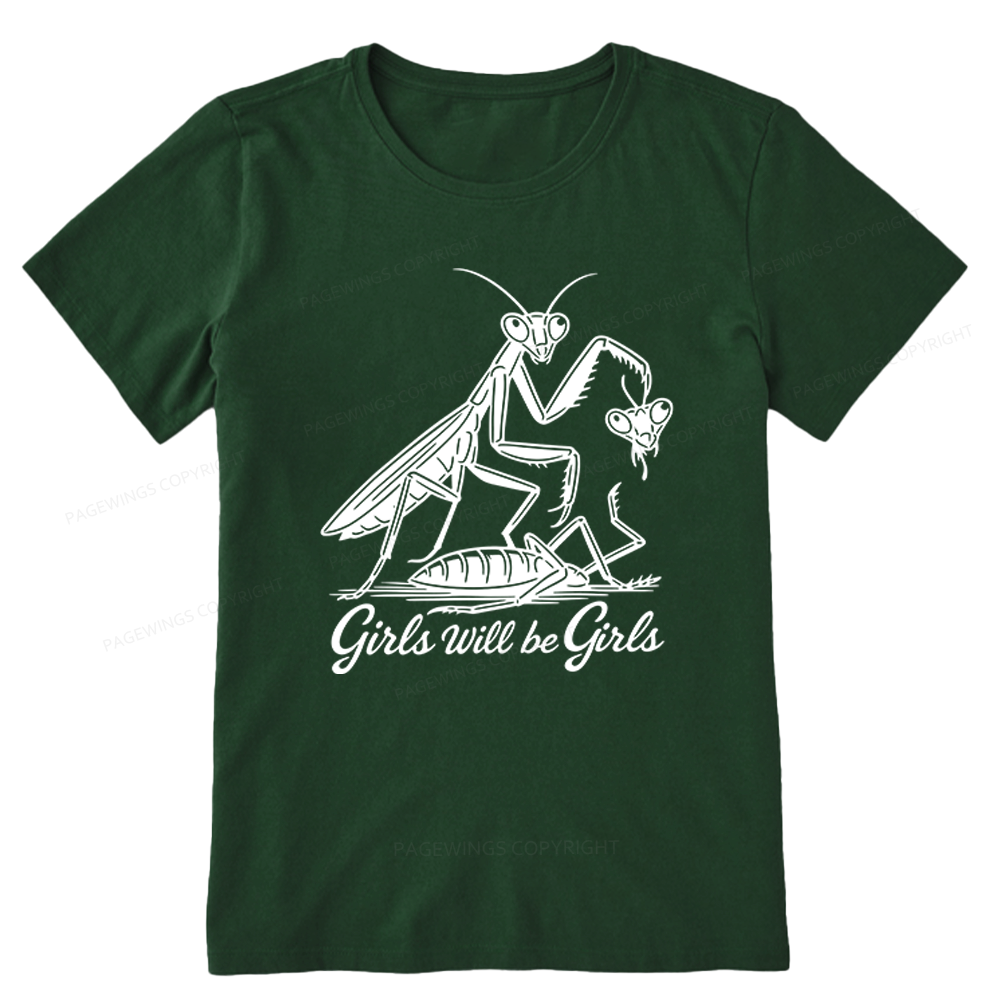 Pagewings Girls Will be Girls Unisex Classic T-shirt