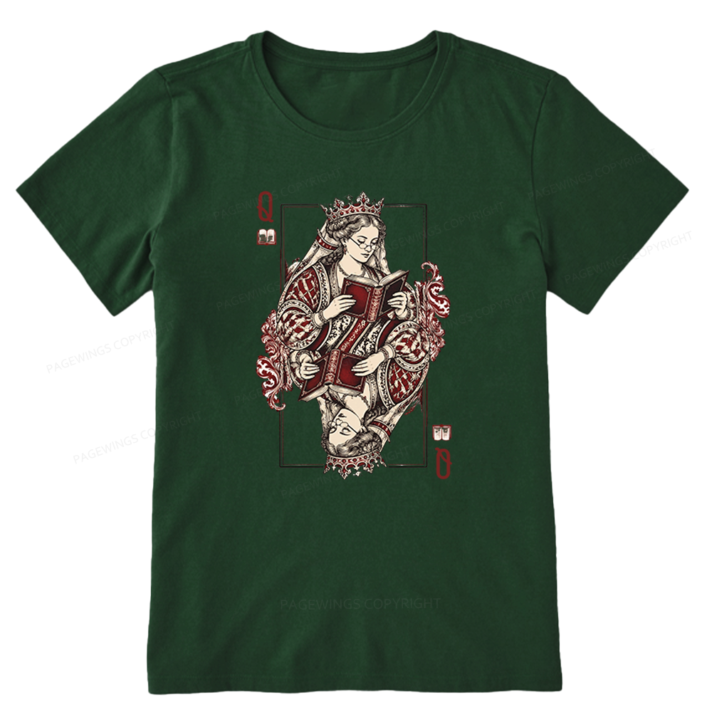 Pagewings Queen of Books Unisex Classic T-shirt