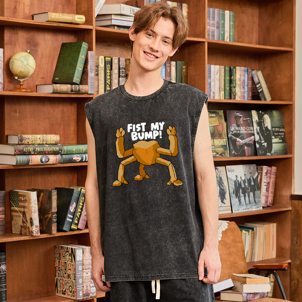 Pagewings Sci-Fi Novel Lover Unisex Washed Tank Top