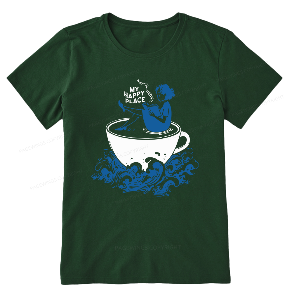 Pagewings My Happy Place Unisex Classic T-shirt