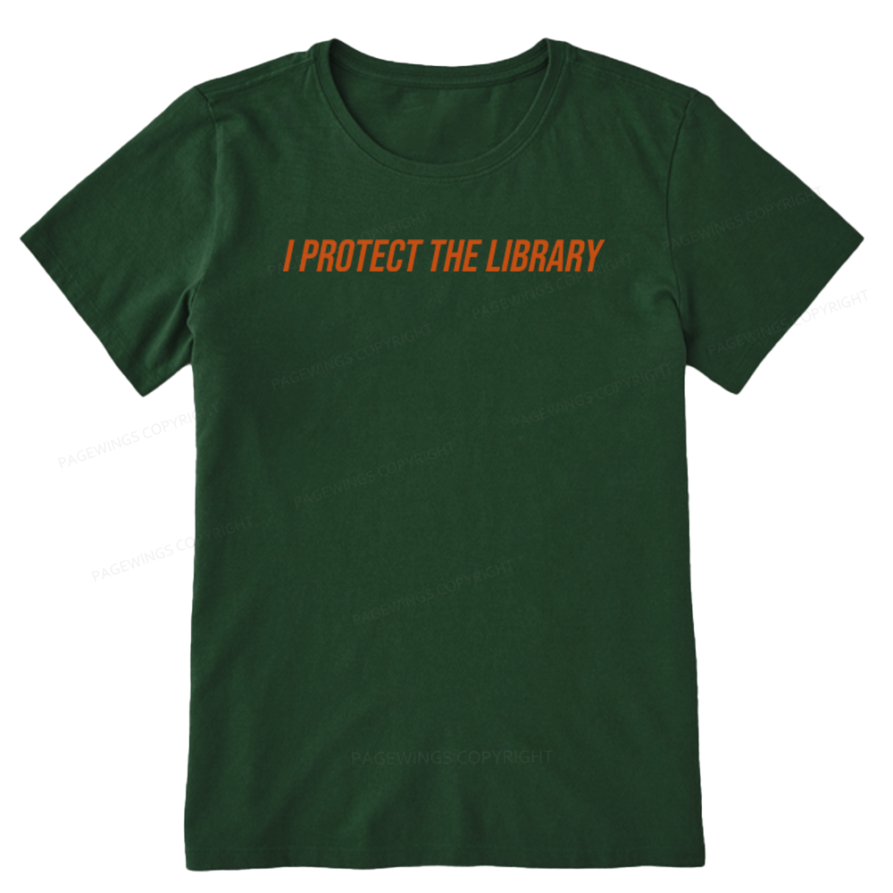 Pagewings I Protect The Library Unisex Classic T-shirt