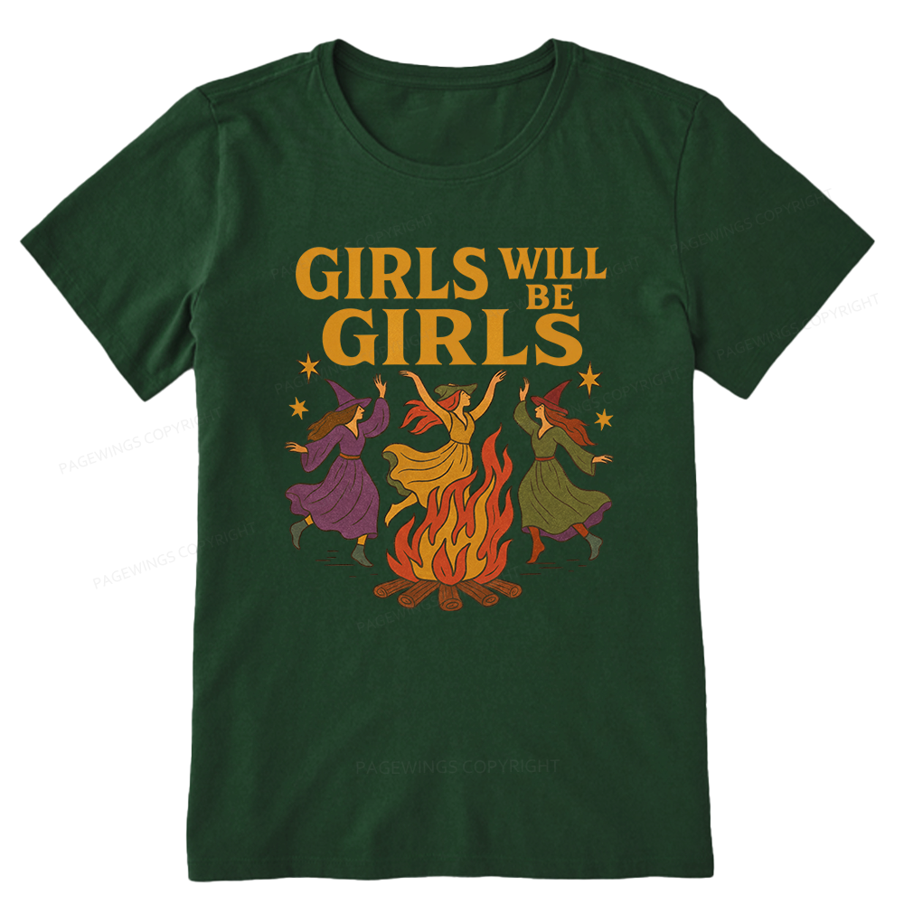Pagewings Girls Will Be Girls Unisex Classic T-shirt
