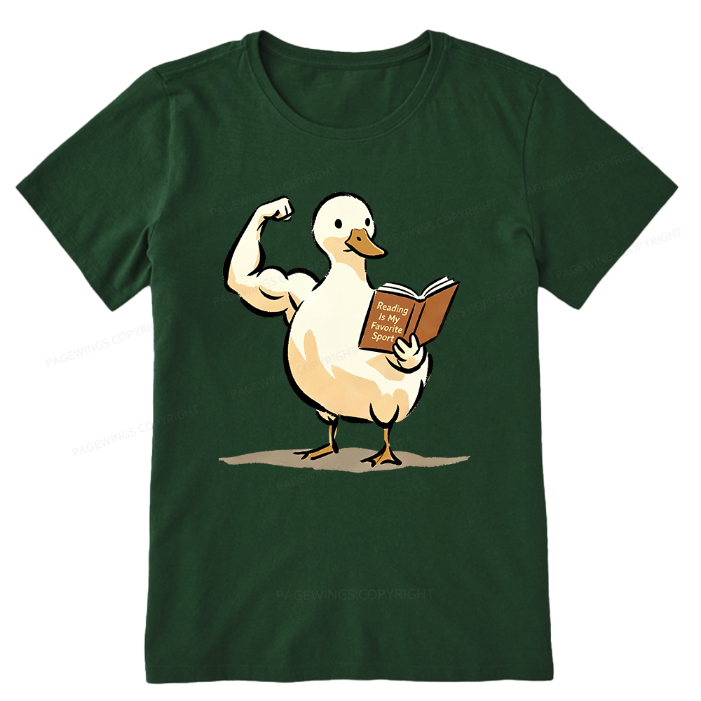 Pagewings Reading is My Favorite Sport Unisex Classic T-shirt