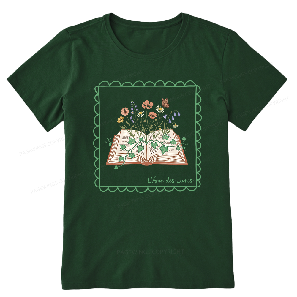 Pagewings The Soul of Books Unisex Classic T-shirt