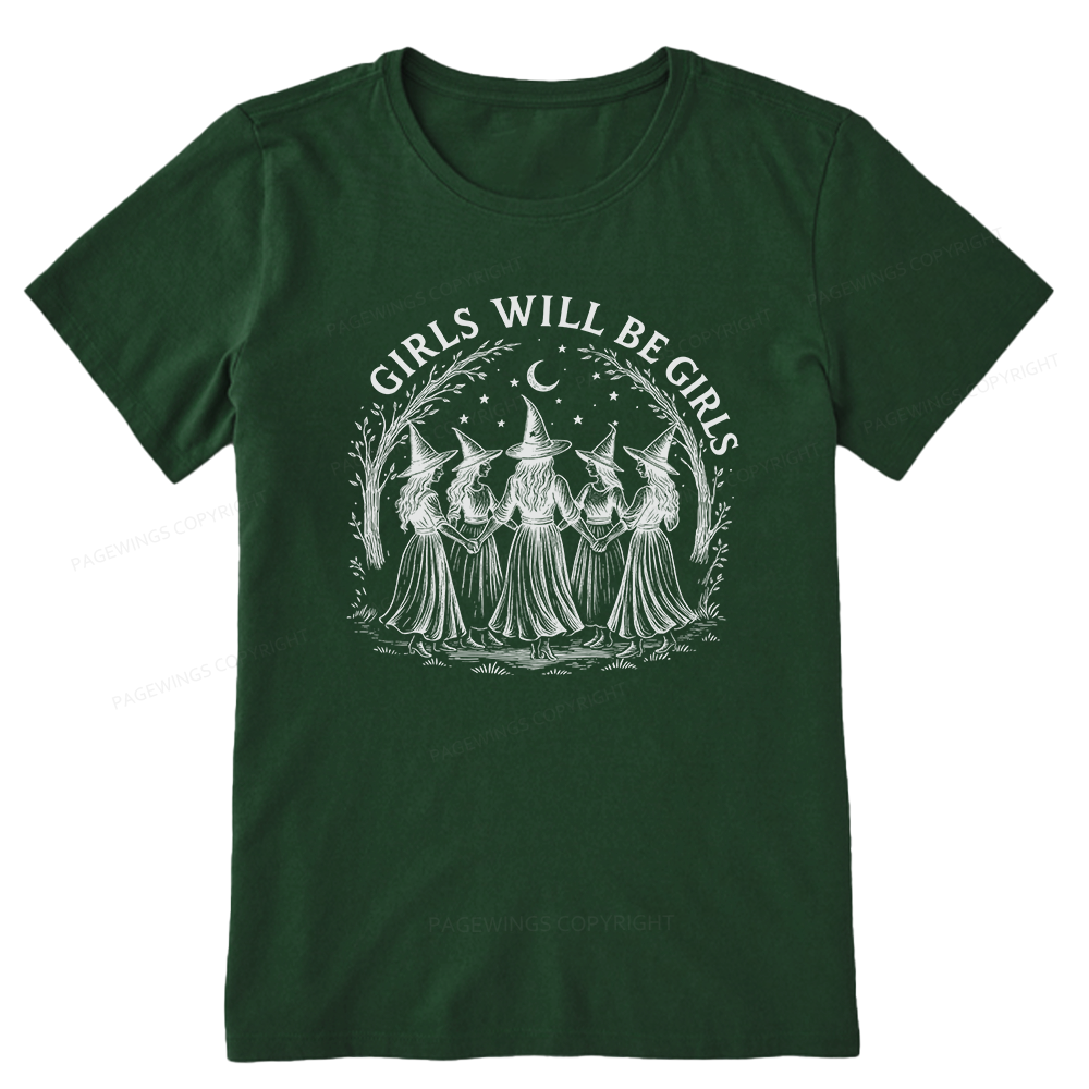 Pagewings Girls Will Be Girls Unisex Classic T-shirt