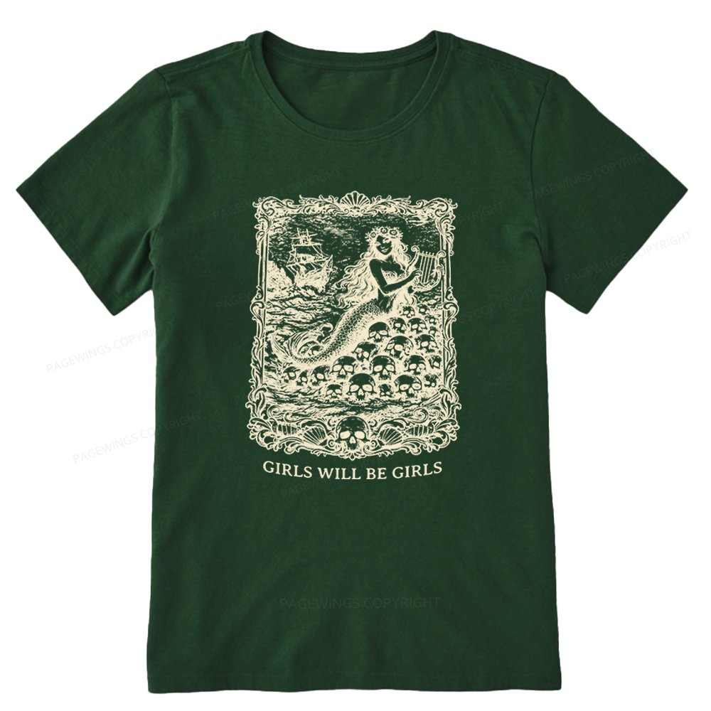 Pagewings Girls Will Be Girls Unisex Classic T-shirt