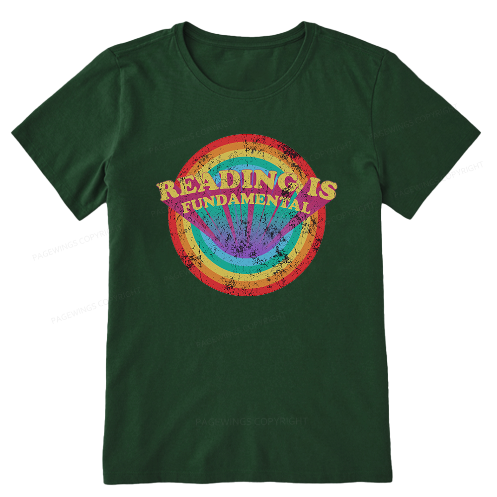 Pagewings Reading Is Fundamental Unisex Classic T-shirt